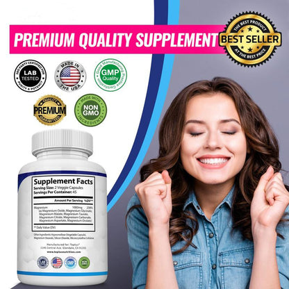 8-in-1 Magnesium Complex Dietary Supplement
