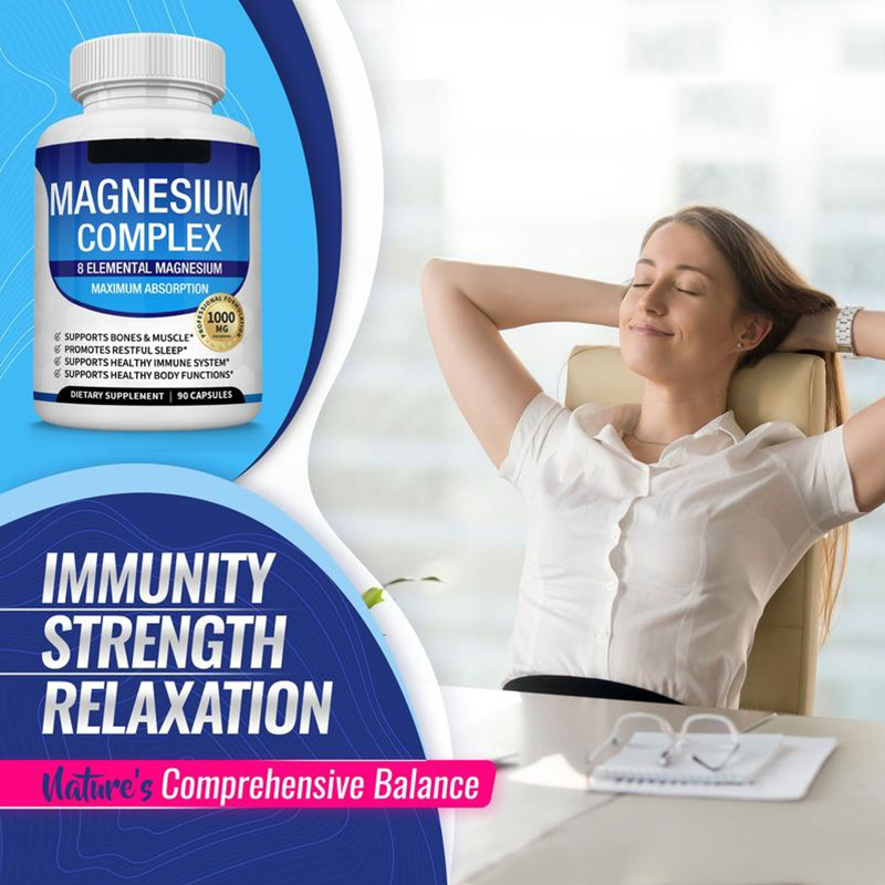 8-in-1 Magnesium Complex Dietary Supplement