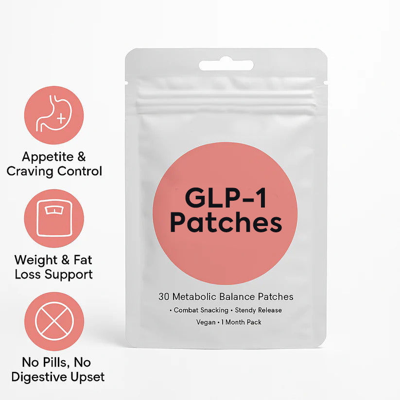 Vegan GLP-1 Support Patches with Berberine