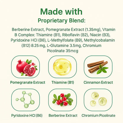 Vegan GLP-1 Support Patches with Berberine