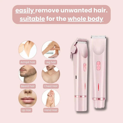 Women trimmer for multiple body areas