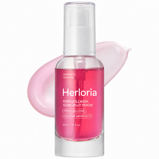 Herloria PDRN Collagen Glow Jelly Serum bottle