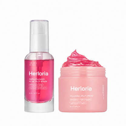 PDRN Jelly Serum and Collagen Jelly Cream set