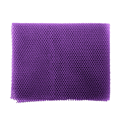Purple African exfoliating net sponge color option