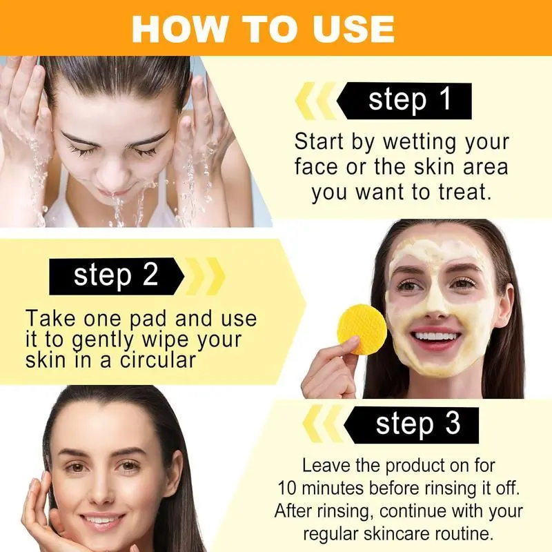 How to use turmeric and kojic cleansing pads