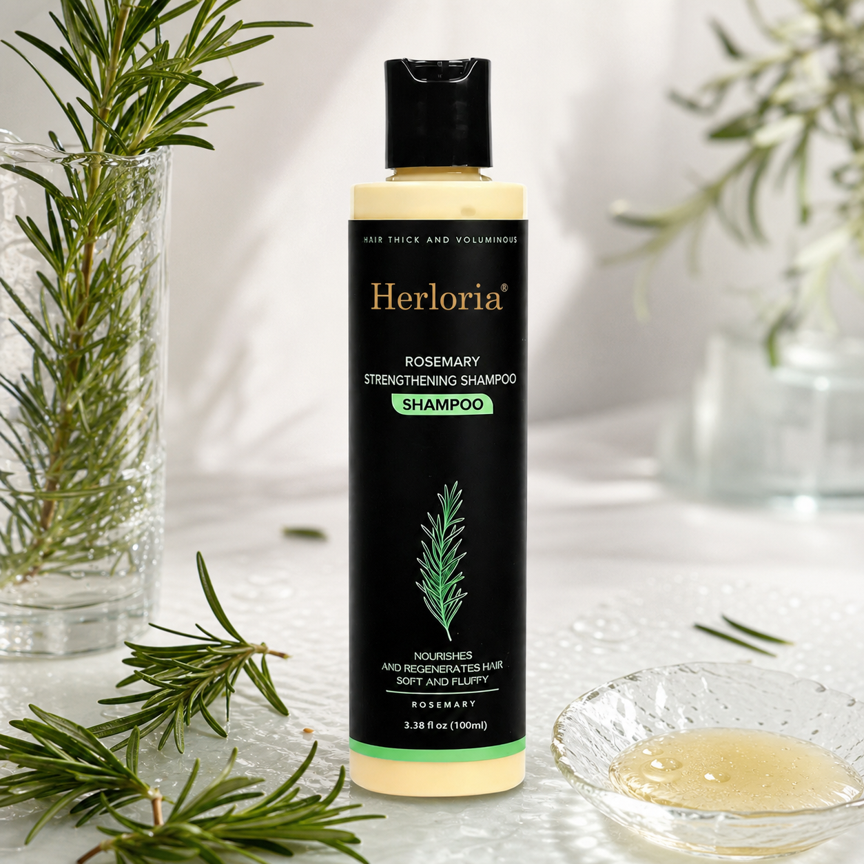 Rosemary shampoo botanical ingredient context