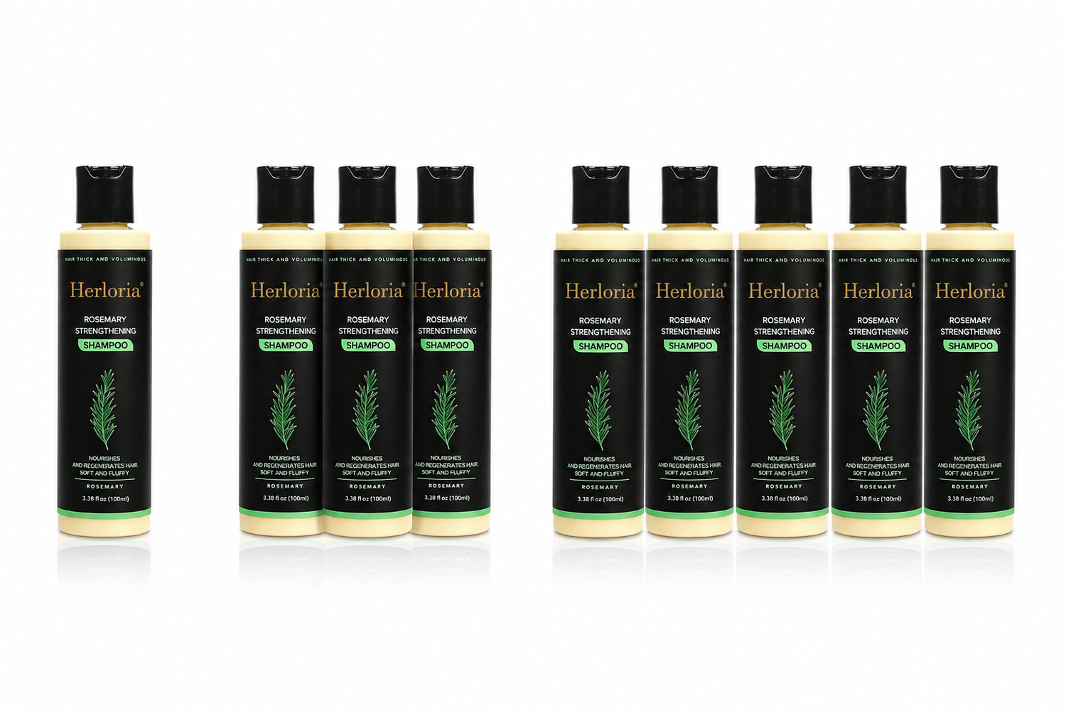 Rosemary strengthening shampoo pack options